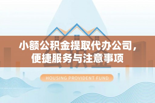 新昌小额公积金提取代办公司，便捷服务与注意事项
