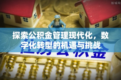 新昌探索公积金管理现代化，数字化转型的机遇与挑战