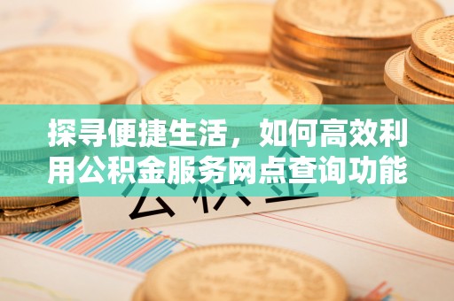 新昌探寻便捷生活，如何高效利用公积金服务网点查询功能