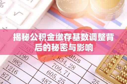 新昌揭秘公积金缴存基数调整背后的秘密与影响