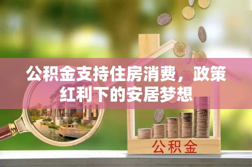新昌公积金支持住房消费，政策红利下的安居梦想