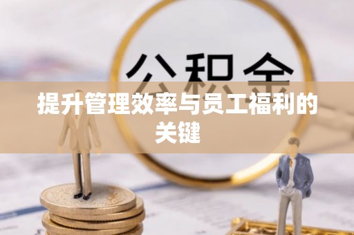 新昌提升管理效率与员工福利的关键