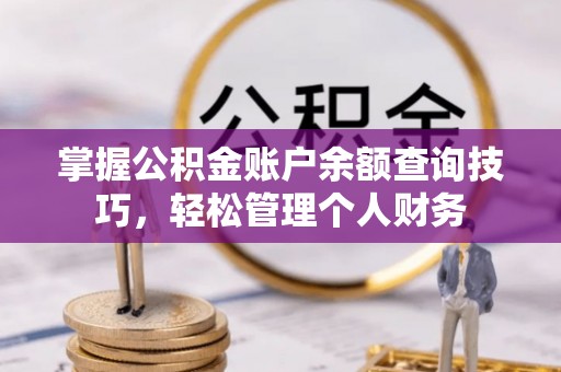 新昌掌握公积金账户余额查询技巧，轻松管理个人财务