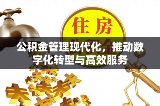 新昌公积金管理现代化，推动数字化转型与高效服务