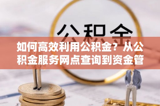 新昌如何高效利用公积金？从公积金服务网点查询到资金管理全攻略