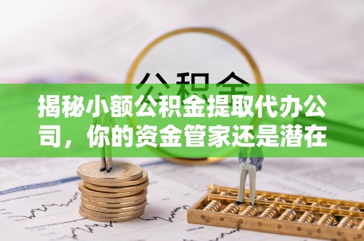 新昌揭秘小额公积金提取代办公司，你的资金管家还是潜在风险？