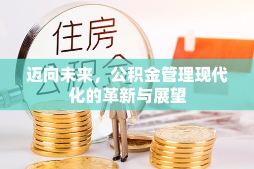 新昌迈向未来，公积金管理现代化的革新与展望