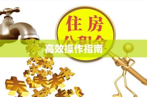新昌高效操作指南