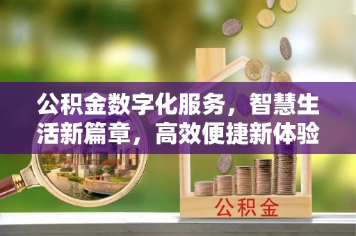 新昌公积金数字化服务，智慧生活新篇章，高效便捷新体验